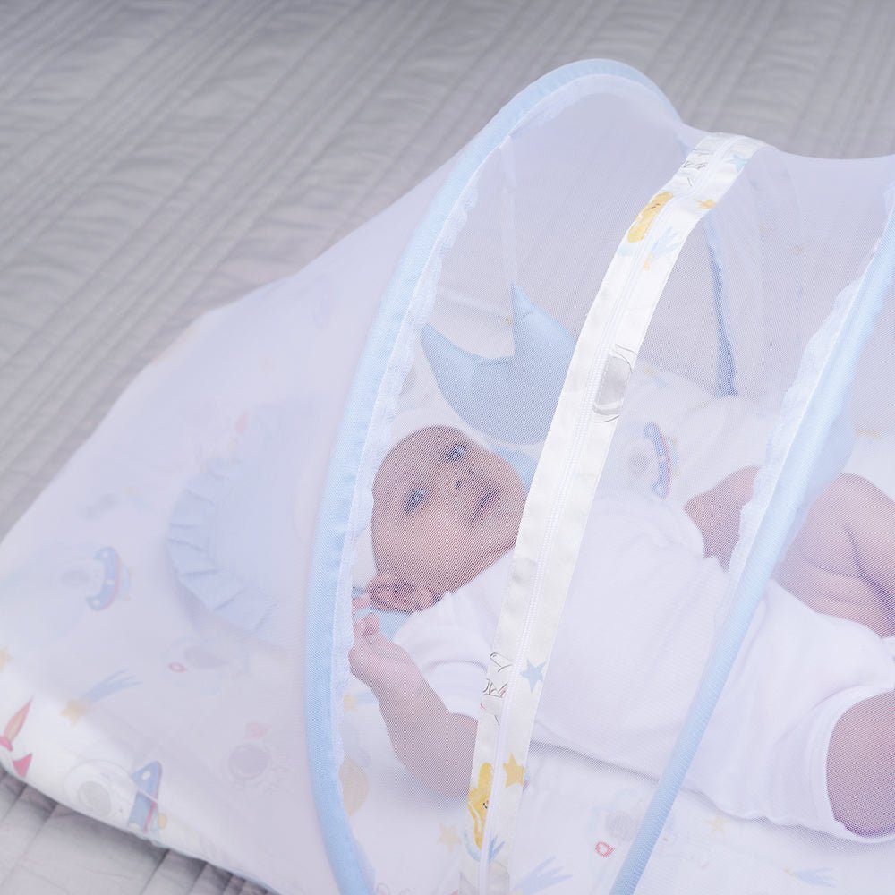 Fancy Fluff Organic Mosquito Net Set- Nova - FF-NV-MNS-03