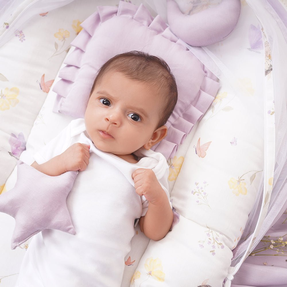 Fancy Fluff Organic Mosquito Net Set- Pixie Dust - FF-PX-MNS-04