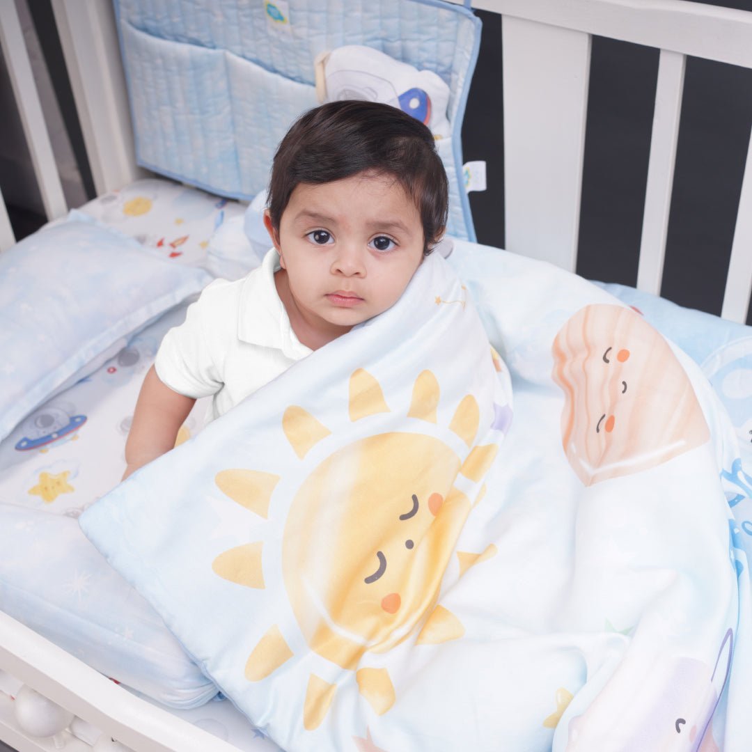 Fancy Fluff Organic Toddler Comforter- Nova - FF-NV-BCC-03