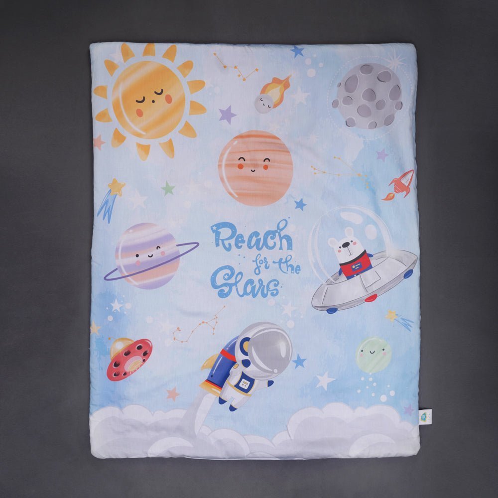 Fancy Fluff Organic Toddler Comforter- Nova - FF-NV-BCC-03