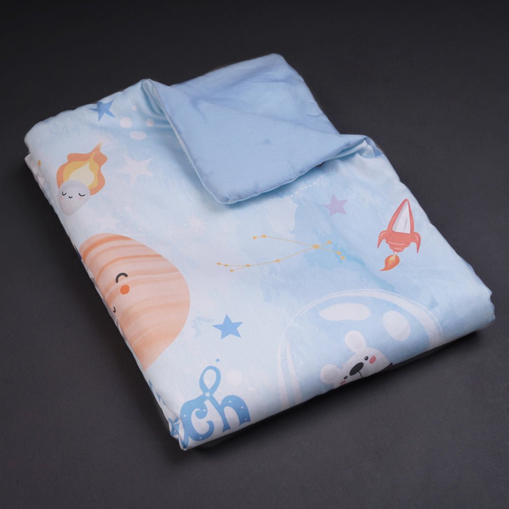 Fancy Fluff Organic Toddler Comforter- Nova - FF-NV-BCC-03