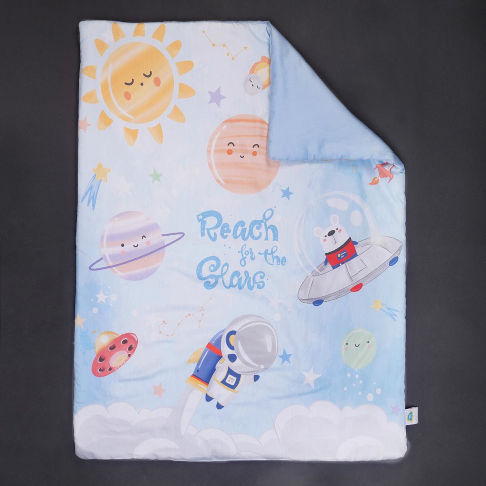 Fancy Fluff Organic Toddler Comforter- Nova - FF-NV-BCC-03