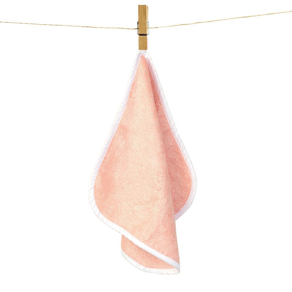 Fancy Fluff Pack of 3 Bamboo Cotton Washcloth- Pink - FF-PK-WCL-01