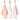 Fancy Fluff Pack of 3 Bamboo Cotton Washcloth- Pink - FF-PK-WCL-01