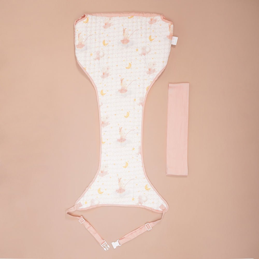 Fancy Fluff Wonder Seat- Portable Baby Seat- Day Dream - FF-DM-QFC-02