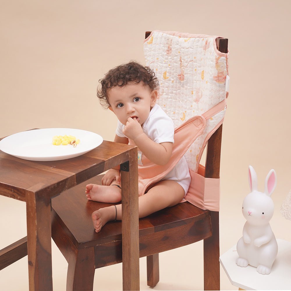 Fancy Fluff Wonder Seat- Portable Baby Seat- Day Dream - FF-DM-QFC-02