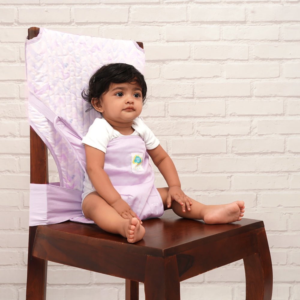 Fancy Fluff Wonder Seat- Portable Baby Seat- Pixie Dust - FF-PX-QFC-04
