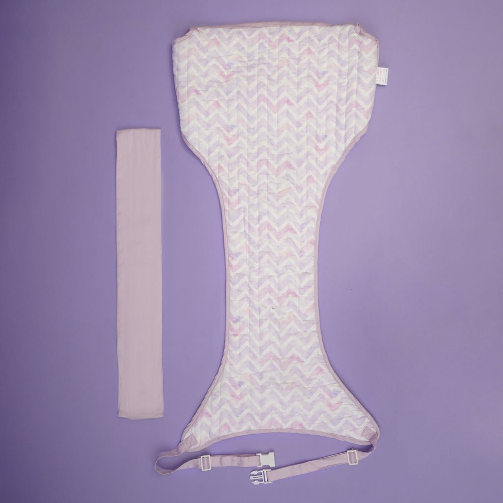 Fancy Fluff Wonder Seat- Portable Baby Seat- Pixie Dust - FF-PX-QFC-04