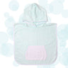 FancyFluff Bamboo Cotton Baby Poncho- Bear - FF-BR-BHP-02