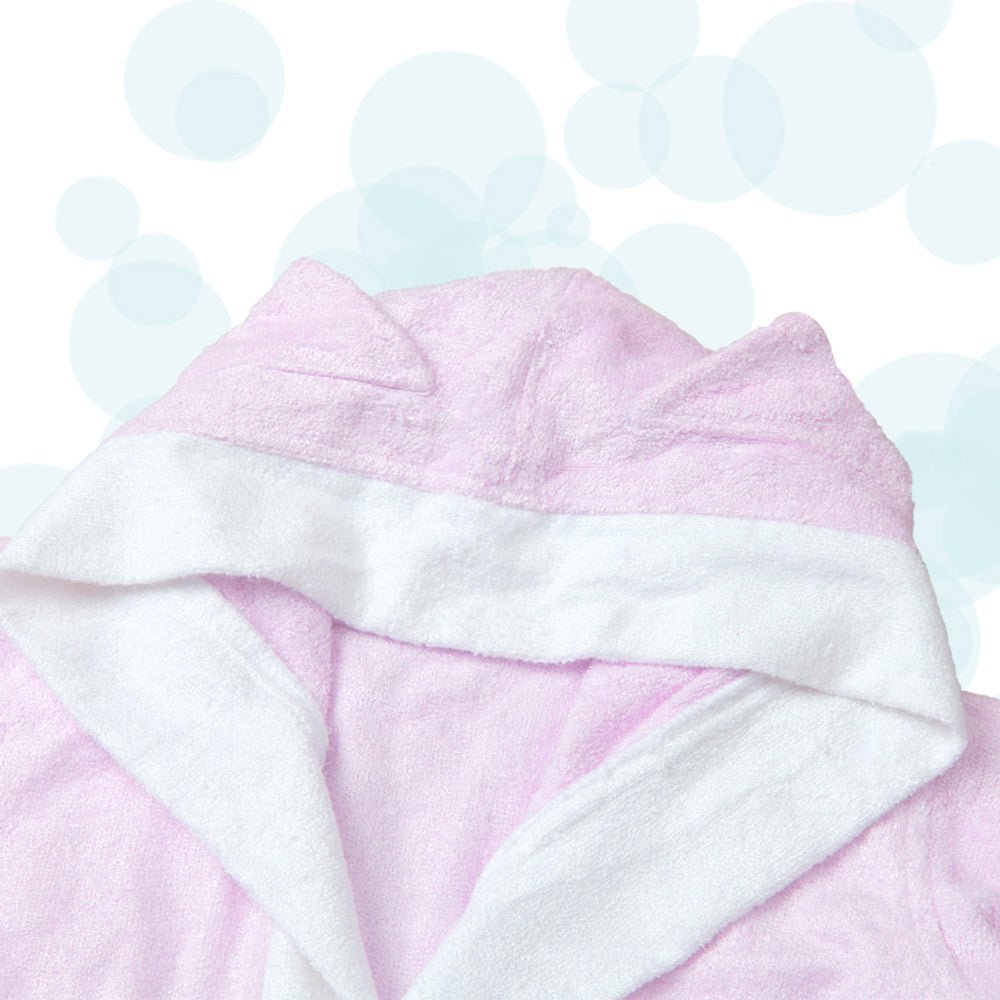 FancyFluff Bamboo Cotton Baby Poncho- Kitty - FF-KT-BHP-04