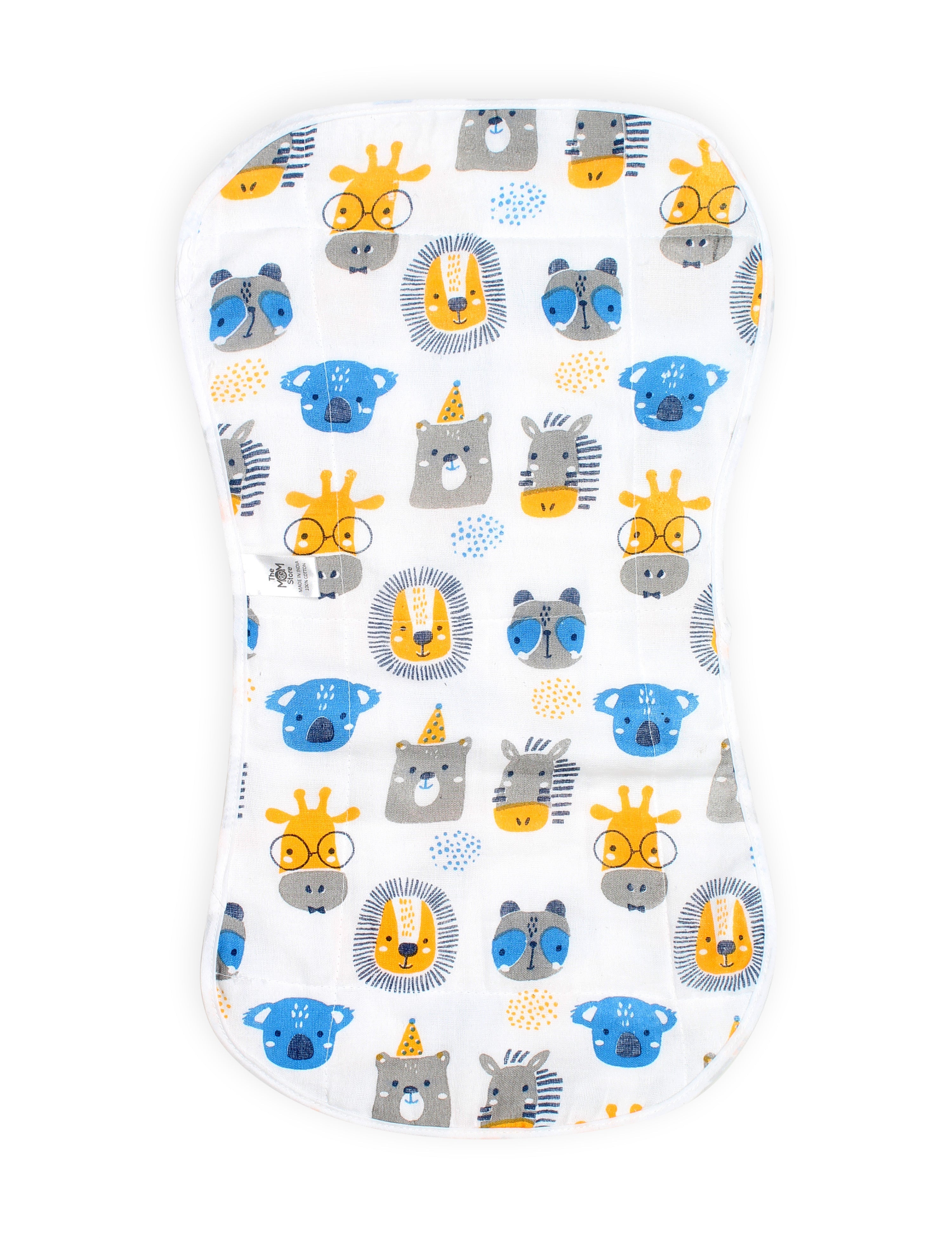 Guess the Animal - Muslin Burp Cloth