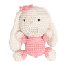 Nuluv-Happy Threads Amigurumi Soft Toy - Handmade Crochet - Pink Bunny - STB00002