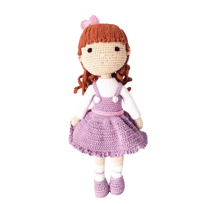 Happy Threads Handcrafted Amigurumi- Bella Doll - BELA0575