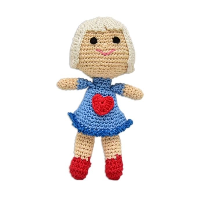 Happy Threads Handcrafted Amigurumi- Ecstatic Doll - ID23A178