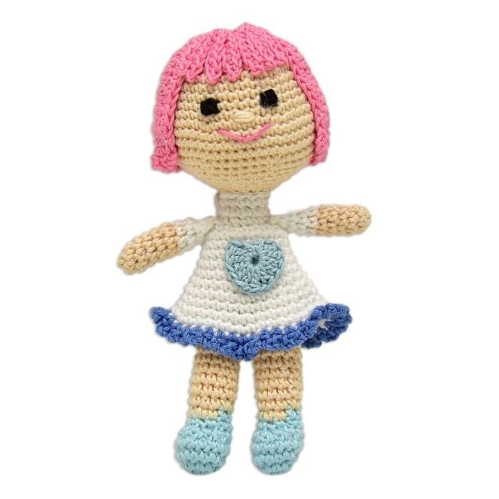 Happy Threads Handcrafted Amigurumi- Happy Doll - ID23A177