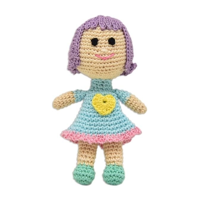 Happy Threads Handcrafted Amigurumi- Kind Doll - ID23A176