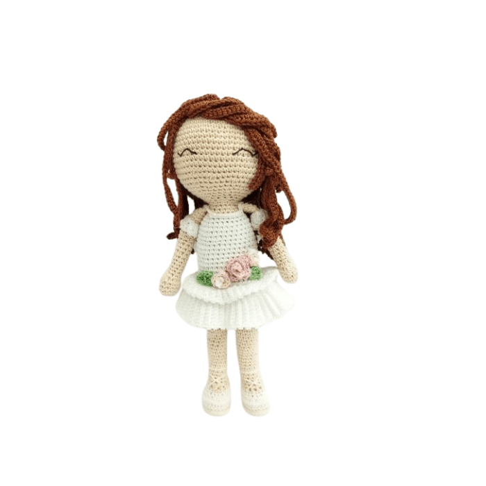 Happy Threads Handcrafted Amigurumi- Zoya Doll - ZYAD0158