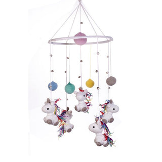 Happy Threads Magical Unicorn Crochet Wind Chimes - WCU00450