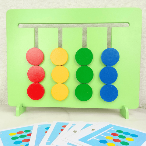 Hawbeez Wooden Logic Game Toy - BEE025