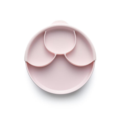 Healthy Meal Suction Plate Set - Cotton Candy - MWHMCC