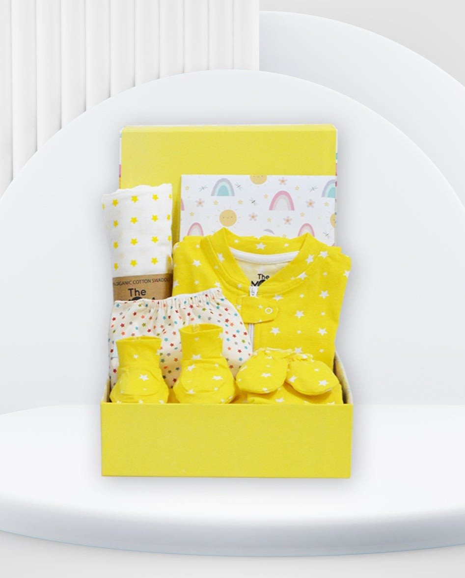 Hello Baby New Born Gift Box- Sparkle - GFBX-HLSPK-GRF-0-6