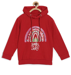 Holly Jolly Hooded Sweatshirt - KWW-AN-HJSW-0-6