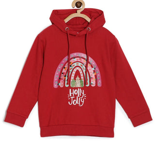 Holly Jolly Hooded Sweatshirt - KWW-AN-HJSW-0-6