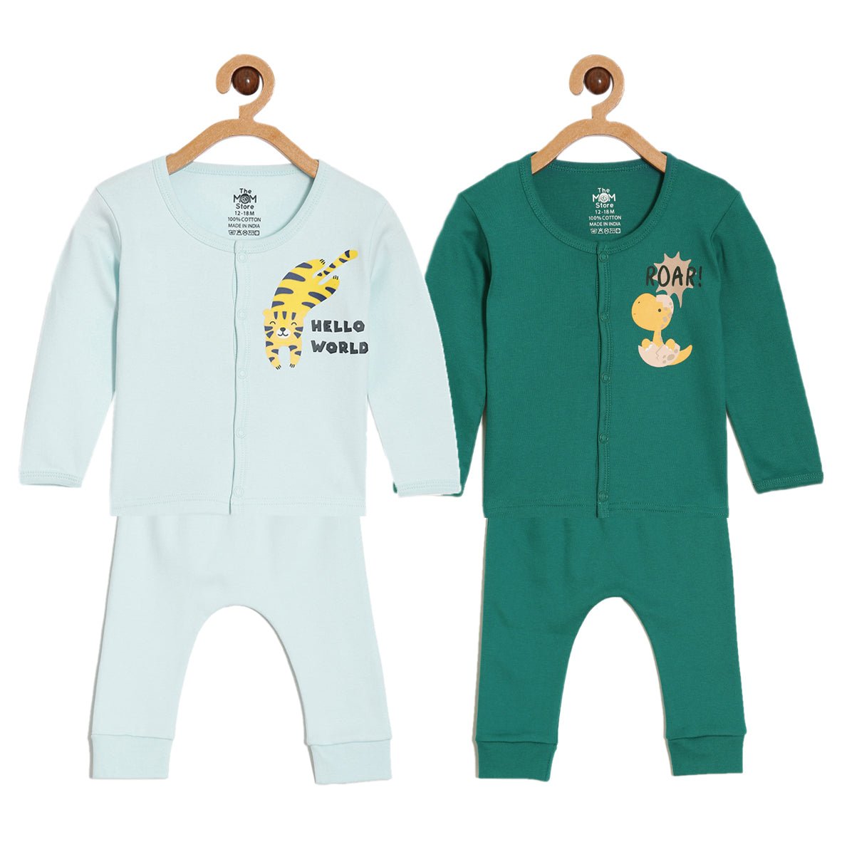 Infant Set Combo of 2: Dino Roar & Hello World - IPS2-ES-DRHW-PM