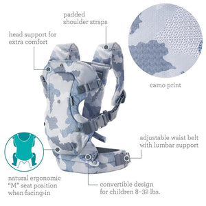 Infantino Flip 4-In-1 Convertible Carrier Camo - 300116