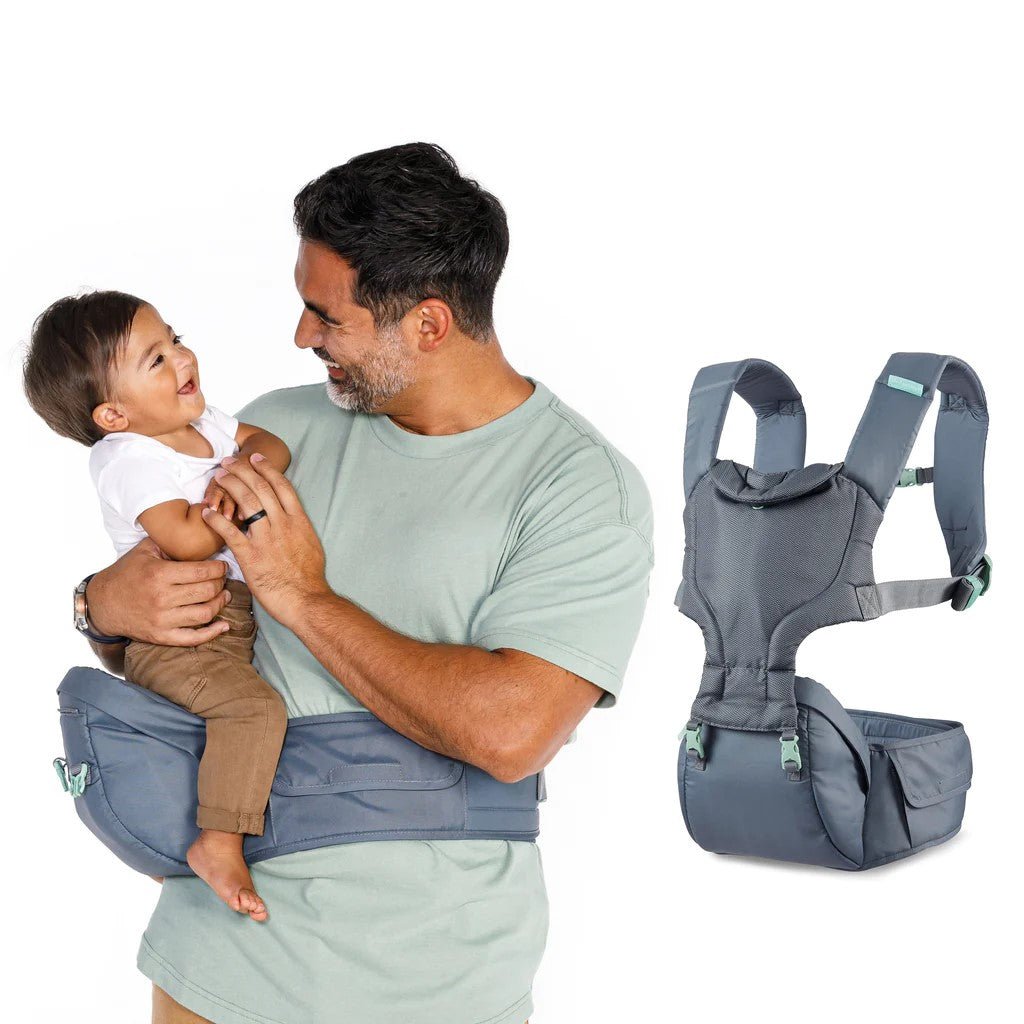 Infantino Hip Rider Plus 5-in-1 Hip Seat Carrier Grey - 300012