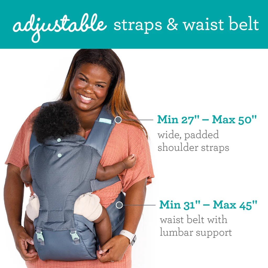 Infantino Hip Rider Plus 5-in-1 Hip Seat Carrier Grey - 300012