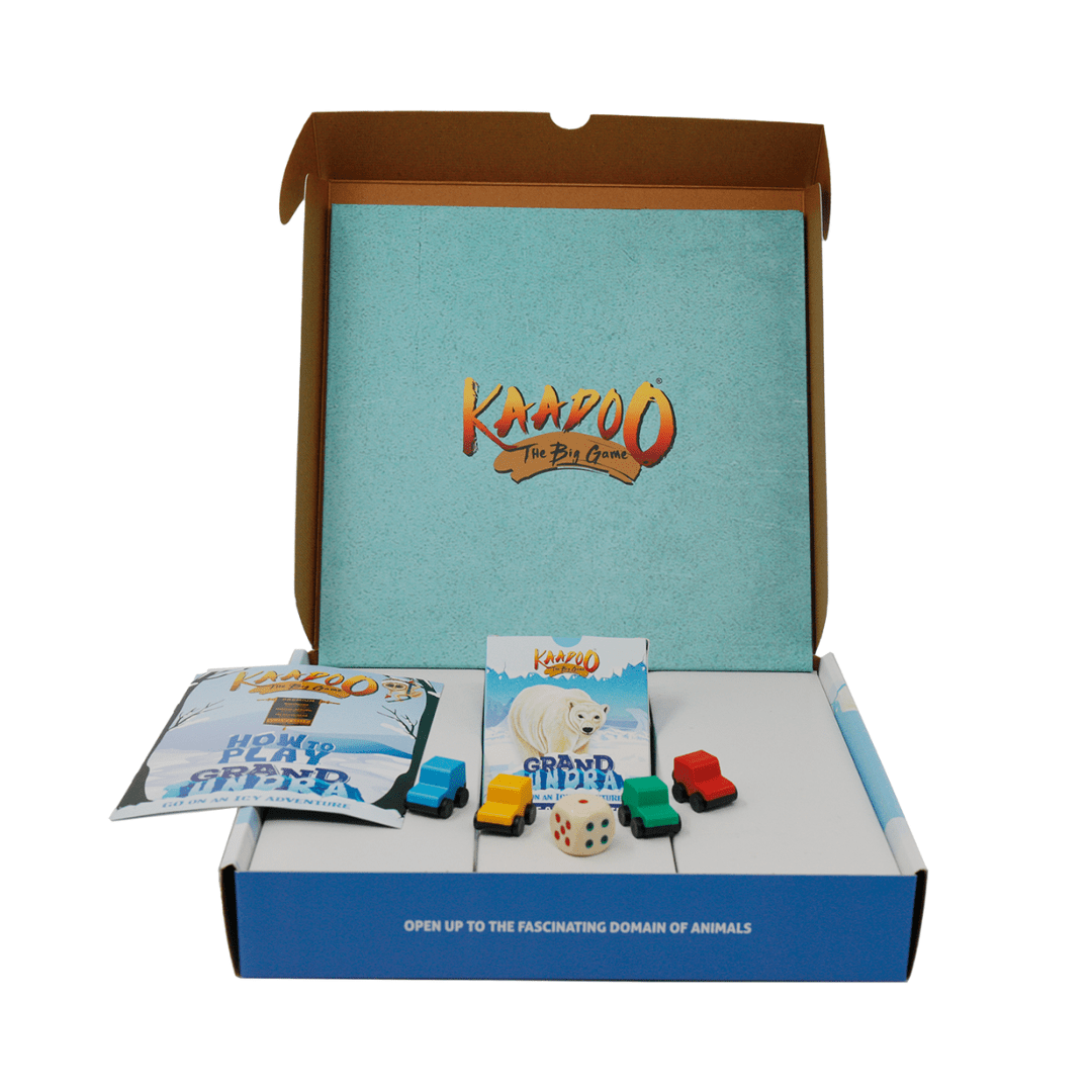 Kaadoo Grand Tundra Premium Educational Adventure Jungle Safari Board Game - TBG-GT