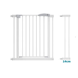 KidDough Baby Safety Gate: Auto Close with Double Lock System (75-82cms) - gate14cm
