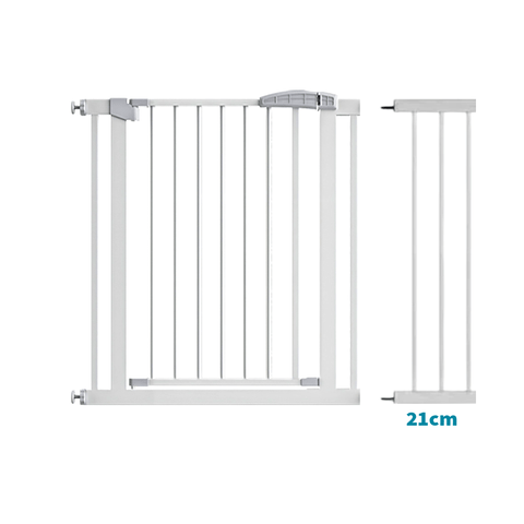 KidDough Baby Safety Gate: Auto Close with Double Lock System (75-82cms) - gate21cm