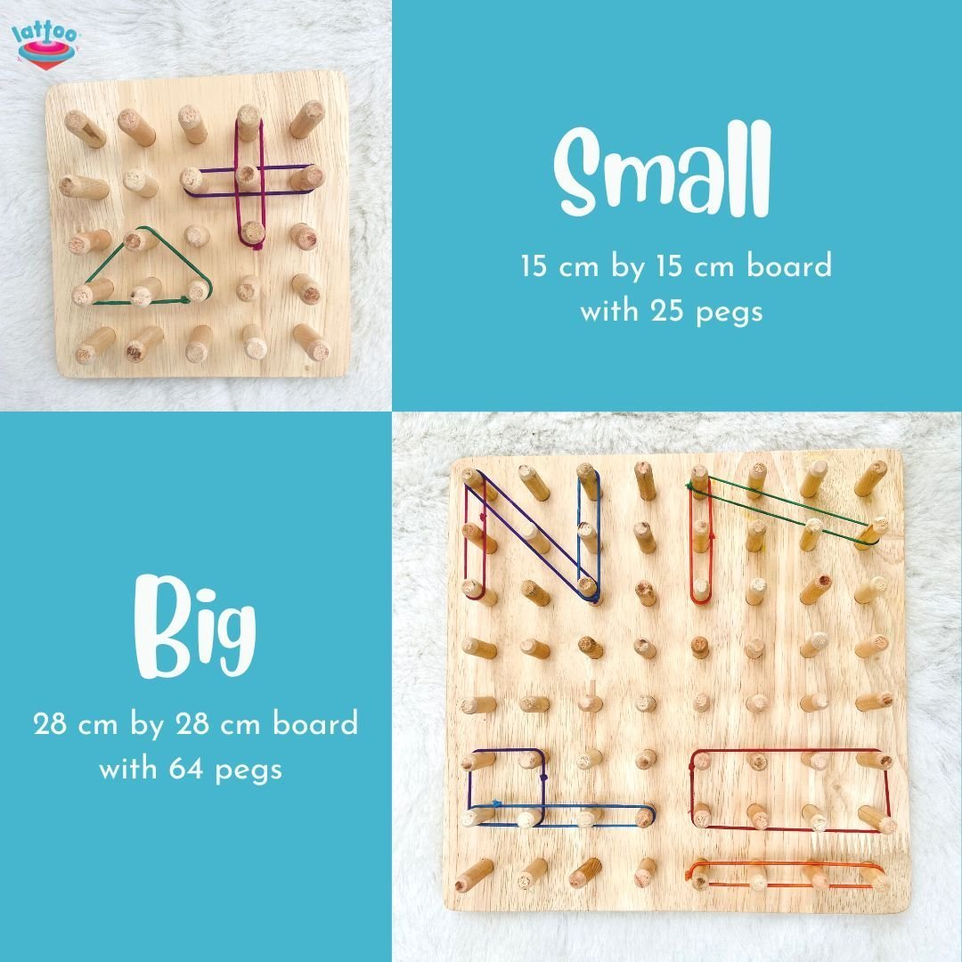 Lattooland Geoboard Sensory Play - GEOBOARD_S