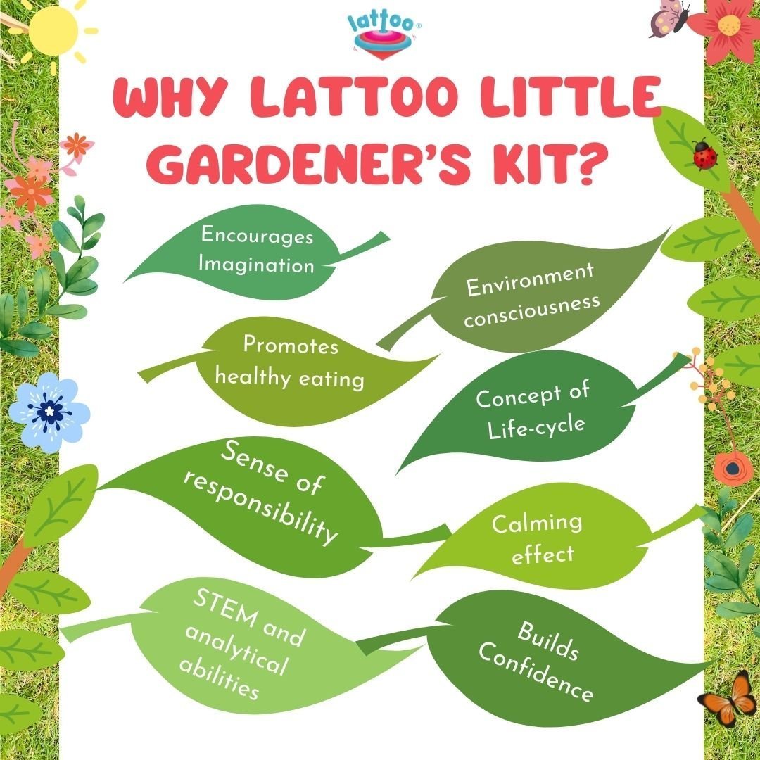 LattooLand Little Gardener's Kit/ Sand Toys Kit - GARDENING_KT