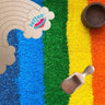 LattooLand Sensory Rainbow Rice Kit - Multicolour - Rainbow_rice_kt