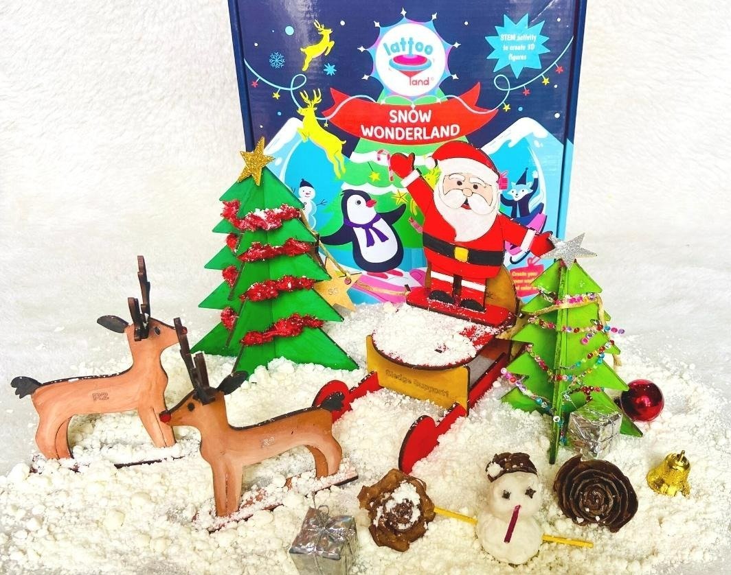 Lattooland Snow Wonderland Kit | Christmas Kit - CHRISTMAS_KT