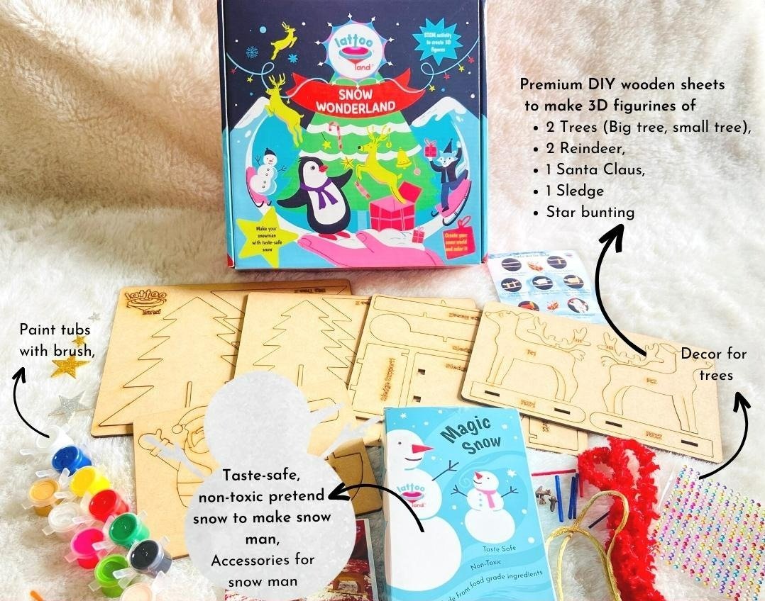 Lattooland Snow Wonderland Kit | Christmas Kit - CHRISTMAS_KT
