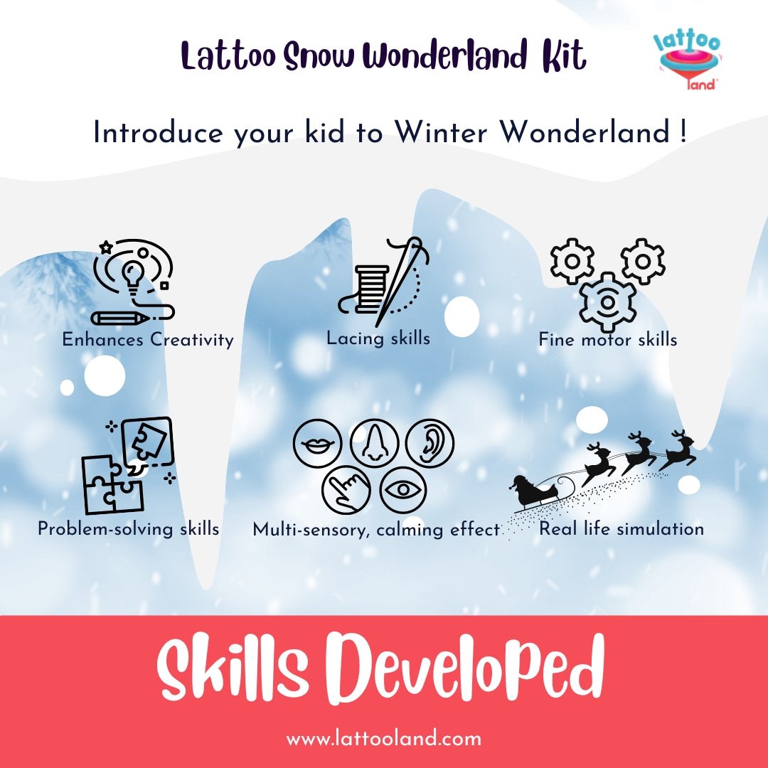 Lattooland Snow Wonderland Kit | Christmas Kit - CHRISTMAS_KT