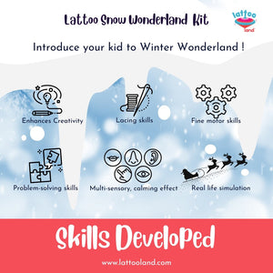 Lattooland Snow Wonderland Kit | Christmas Kit - CHRISTMAS_KT