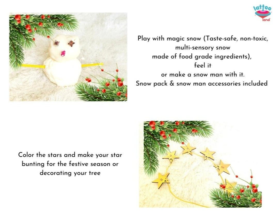 Lattooland Snow Wonderland Kit, Educational Toys