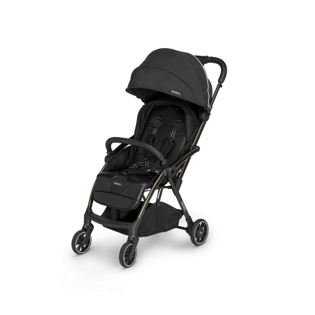 Leclerc Baby Hexagon Stroller Carbon Black - HEX001CB