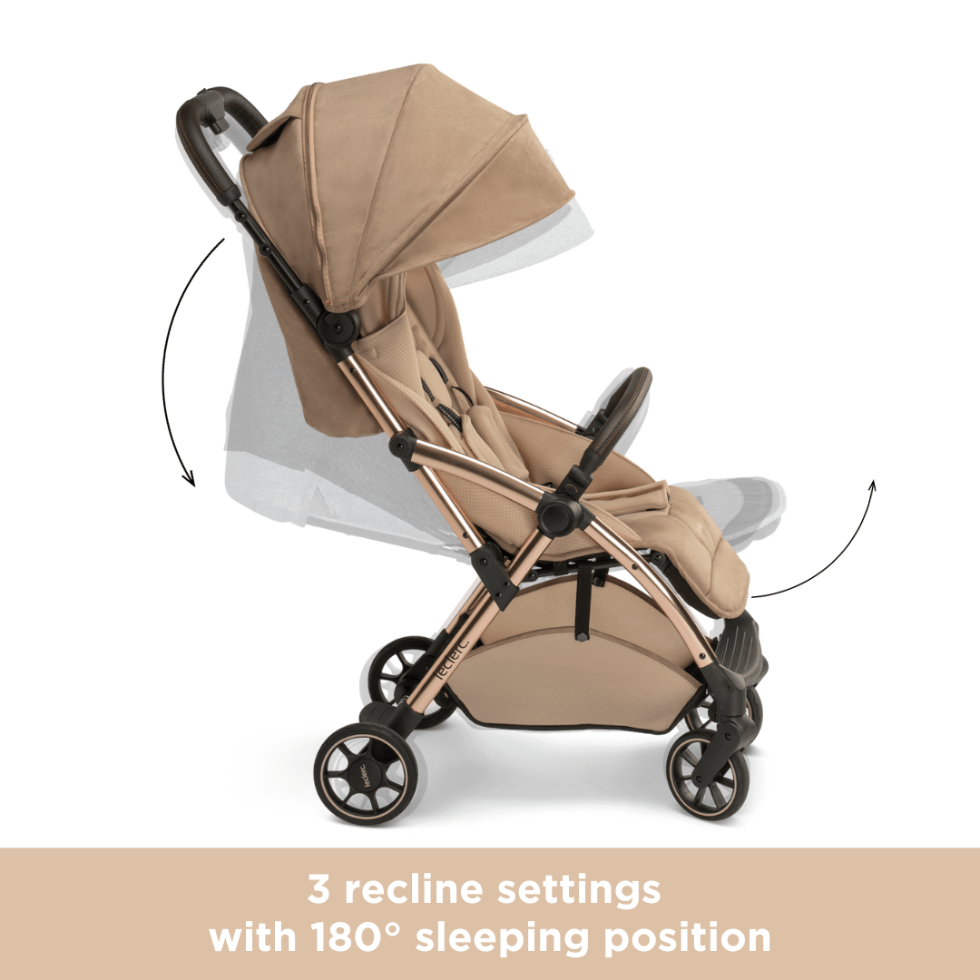 Leclerc Baby Hexagon Stroller Champaign - HEX002CH