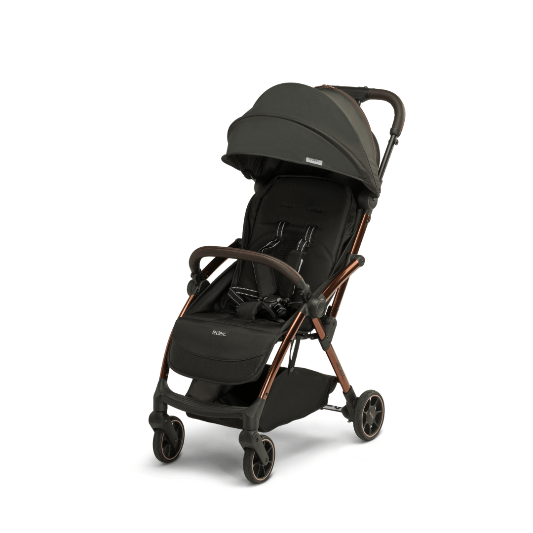 Leclerc Baby Influencer Stroller Black Brown - LEC20011