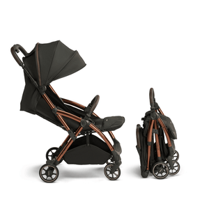 Leclerc Baby Influencer Stroller Black Brown - LEC20011