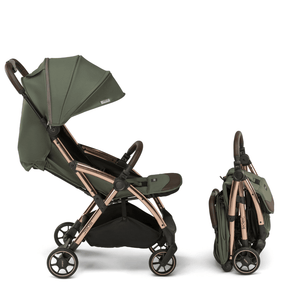 Leclerc Baby Influencer Stroller Black Brown - LEC20011