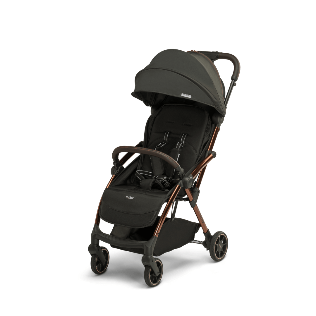 Leclercbaby Bundle Deal Influencer Black Brown (Stroller + Bassinet) - BUNINF010