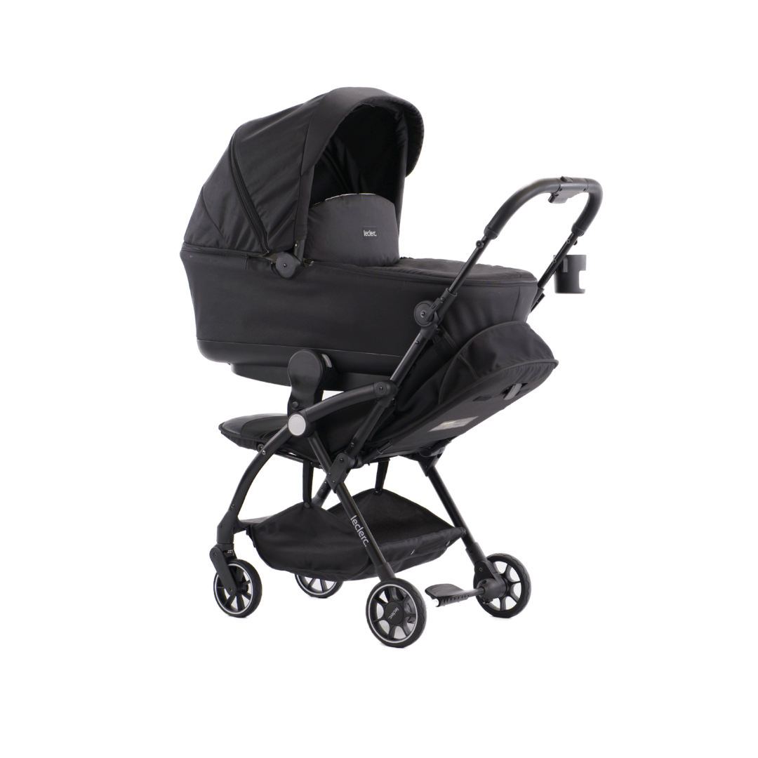 Leclercbaby Bundle Deal MF Plus Black (Stroller + Bassinet) - BUNMF010