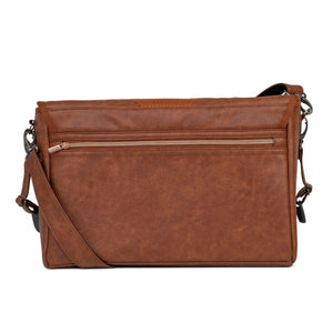 Leclercbaby Hexagon Diaper Bag- Heriatge Sport Brown - HEX0006